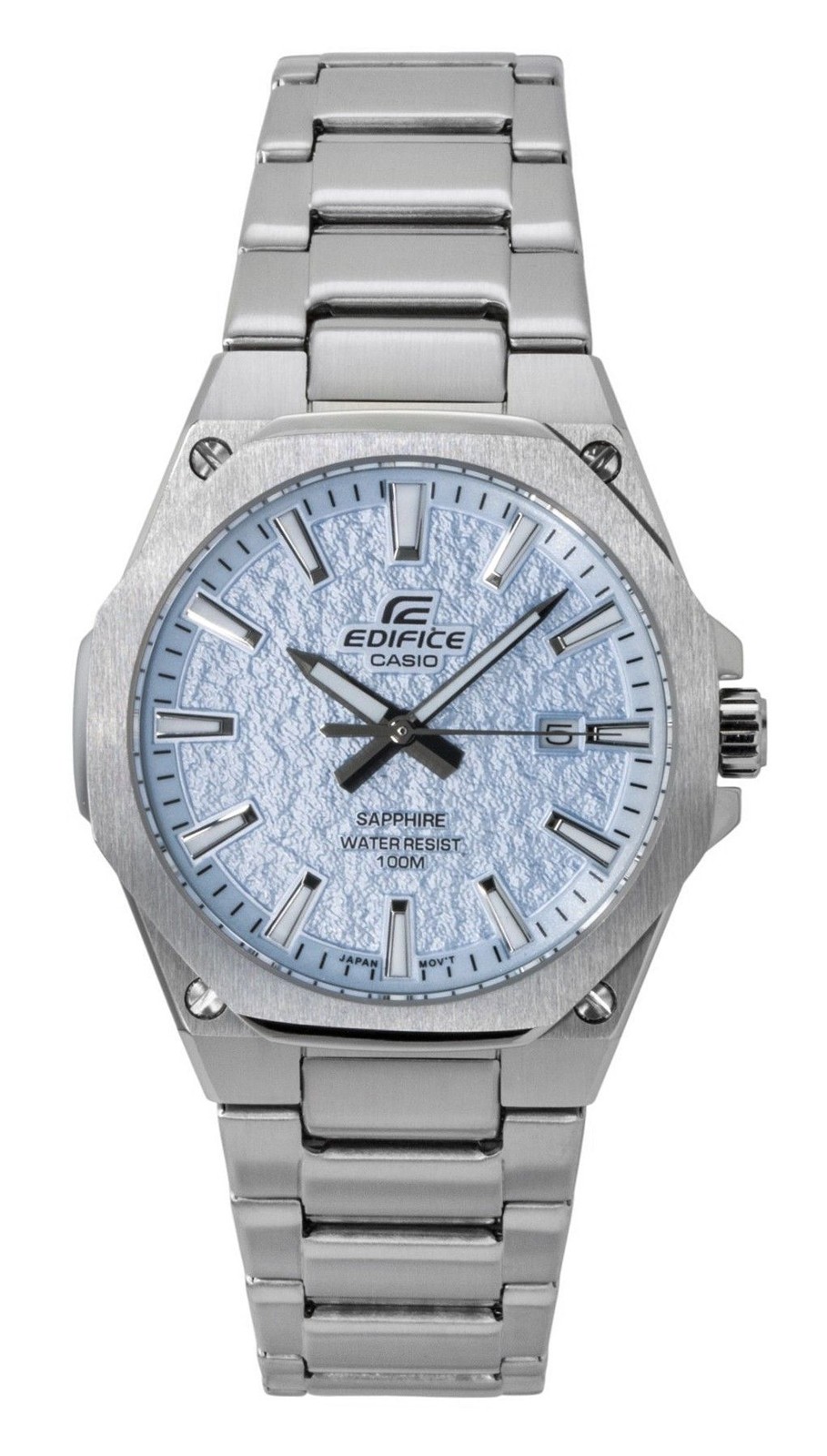 Casio Edifice Analog Light Blue Dial Quartz Casual Men's Watch EFR-S108DE-2AV