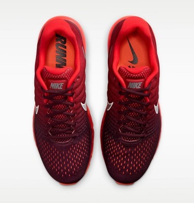 Nike Air Max 2017 Shoes Athletic Sneakers Red/White Size 6  display picture 1