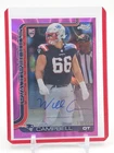 2025 Topps Chrome Football Pink Lava Refractor Will Campbell #RA-WC