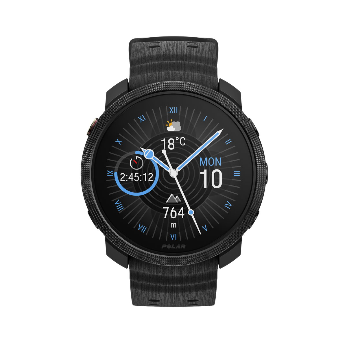 Polar Vantage M3 Smart Multisport Watch Black/Black UK