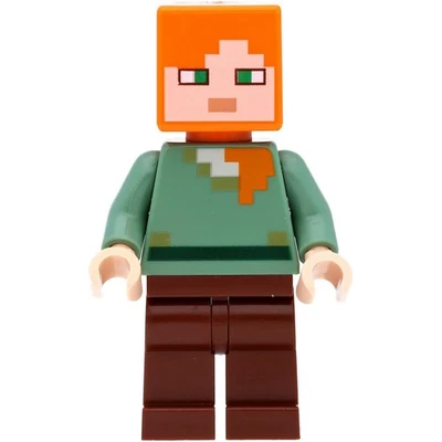 LEGO Minecraft Minifigur Alex #17 - Bild 1 von 4