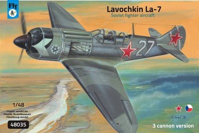 FLY 48035 1/48 Lavochkin La-7 three gun version 1/48 plastic kit