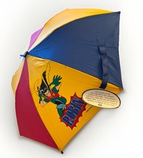 Child s Batman Umbrella, D.C. Comics Multicolor Figurine Handle