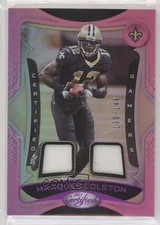 2021 Certified Certified Gamers Mirror Pink 130/149 Marques Colston #14 o6b