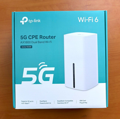 TP-Link Archer NX200 5G Router Wi Fi 6 AX1800 Dual-Band, 3x LAN, Weiß