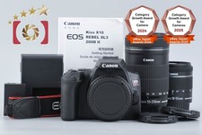 Canon EOS Kiss X10 / Rebel SL3 / 250D / 200DII 24.1 MP 18-55 55-250 Lenses
