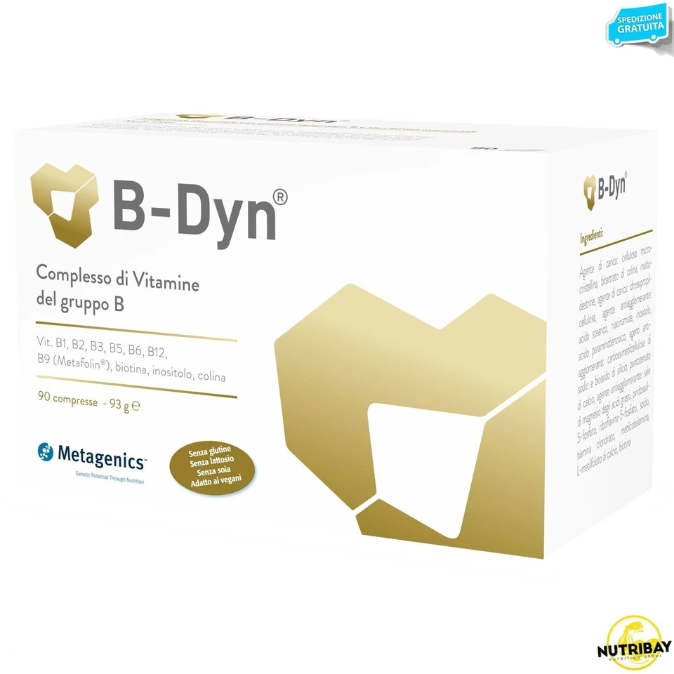 Metagenics B-dyn - 90 cpr Integratore di Vitamina B