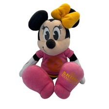 Disney Parks Minnie Mouse Animal Kingdom plush Dino Institute Doll Pink 9 Toy