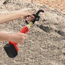Concrete Vibrator 10.5*35cm Handheld Cement Vibrating Tool 21V W/ Hose+Battery