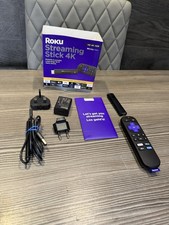 Roku Streaming Stick 4K | HD/4K/HDR Streaming Media Player, Black