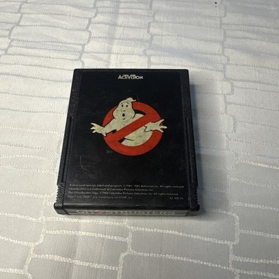 GHOSTBUSTERS. Atari 2600. Activision. Game. Vintage.