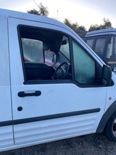FORD TRANSIT CONNECT 75 T200 2012 Front Driver Door White #7523