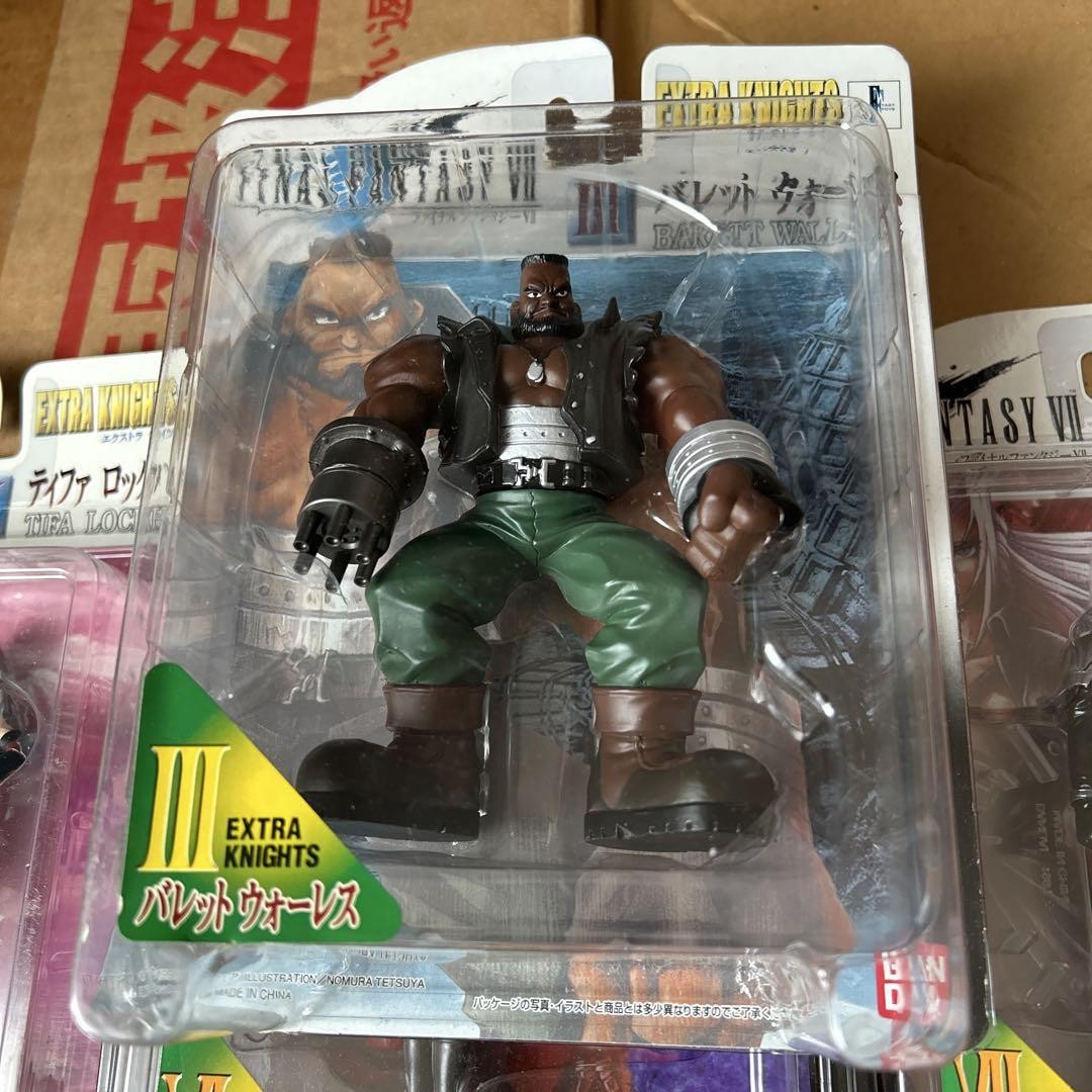 Final Fantasy VII Extra Nights Figure 7p set quare Enix FF7 Japan Final Fantasy VII Extra Nights Figure 7p set quare Enix FF7 Japan