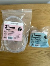 Legendairy Milk Breast Shield Set and Flange Insert Set 21 mm - BRAND NEW