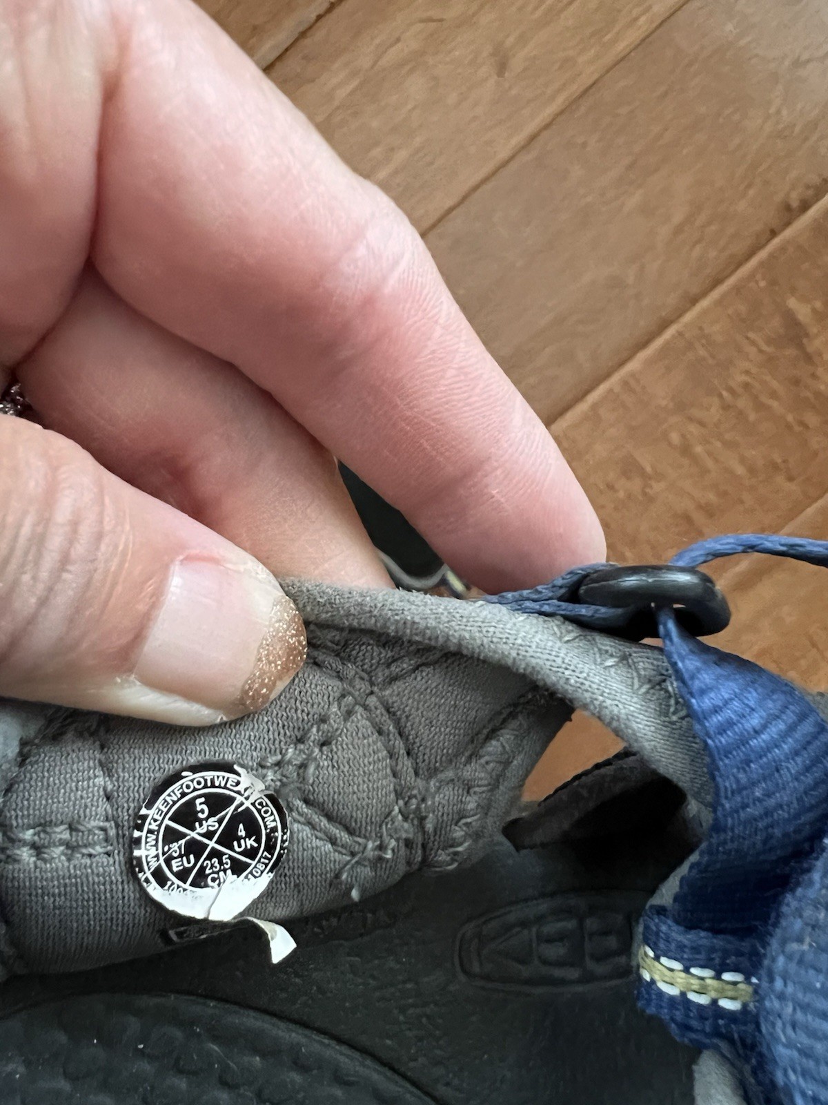 Keen Newport H2 blu profondità gargoyle giovani scarpe da trekking sandalo 1009962 taglia 6