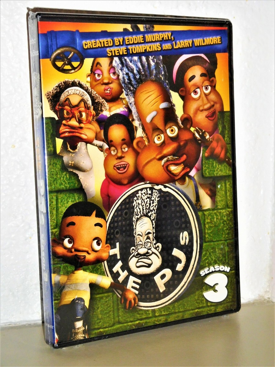 The PJs Season 3 (DVD, 2011) Produced by Eddie Murphy animated