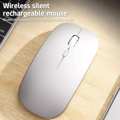 Portable Wireless Mouse Bluetooth-compatible 2.4GHz Dual Mode Computer Mice M-mx - Photo 11/30