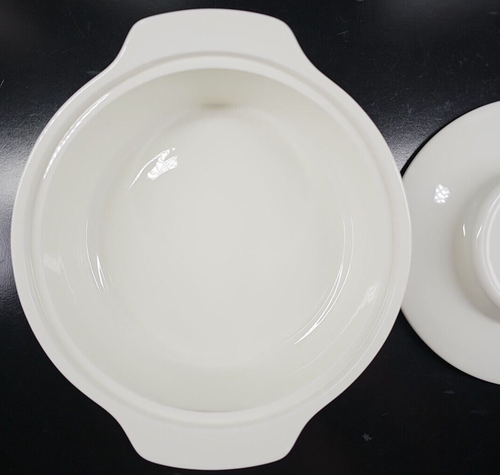 Mikasa Uptown Round Covered Casserole & Lid Set Vintage Floral Ultra Ceram Retro - Picture 16 of 24