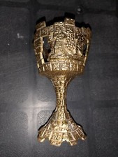 Judaica Israel  Antique Goblet souvenir Jerus...