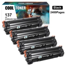 4x CRG137 Toner For Canon 137 Toner Cartridge MF216n MF236n MF232w MF244dw D570
