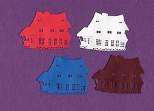 HOUSE WINTER 2 die cuts scrapbook cards