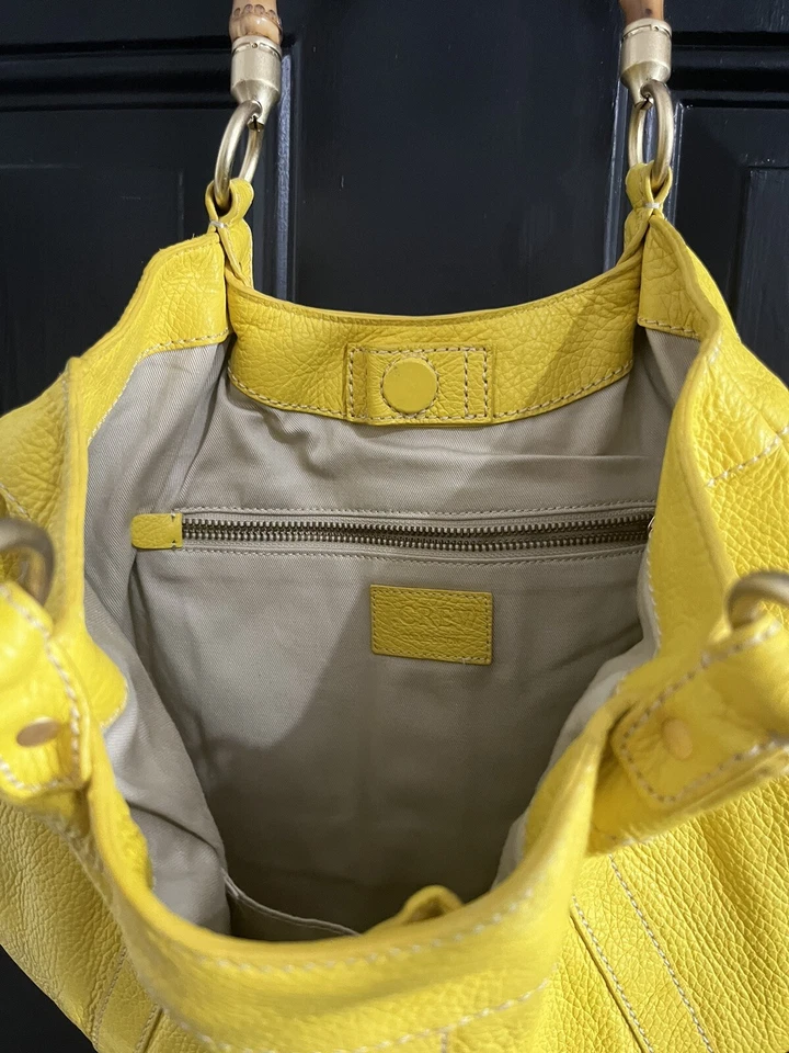 Colección Las Palmas, Bolso de Mano de Cuero J Crew Foto 4 de 4