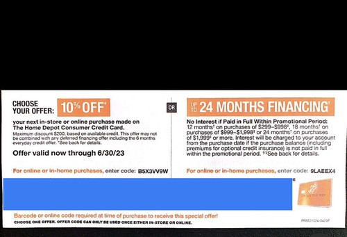Home Depot 10 Off Coupon EBay