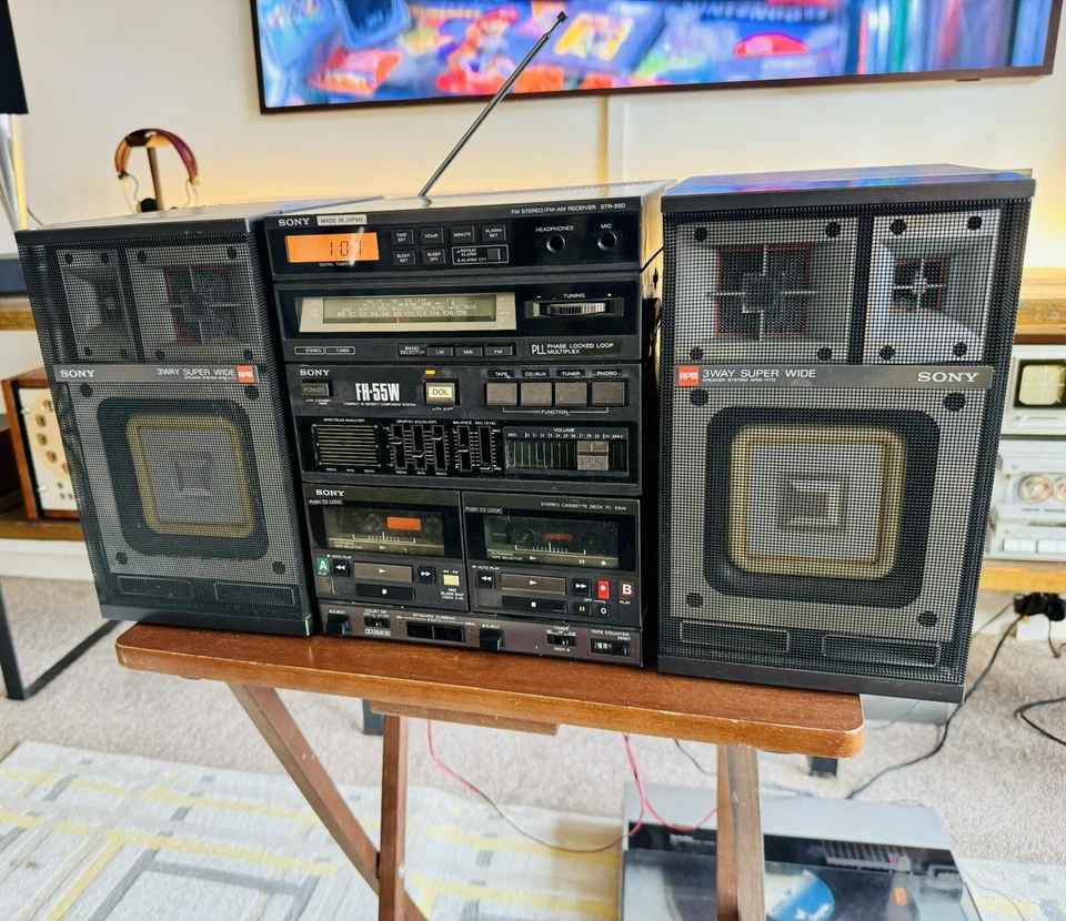 ** Sony FH-55W 1986 Compact Stereo ** - Image 2 of 4