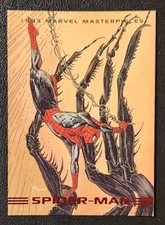 1993 Skybox Marvel Masterpieces - SPIDER-MAN #5 (Artist: Michael Kaluta)