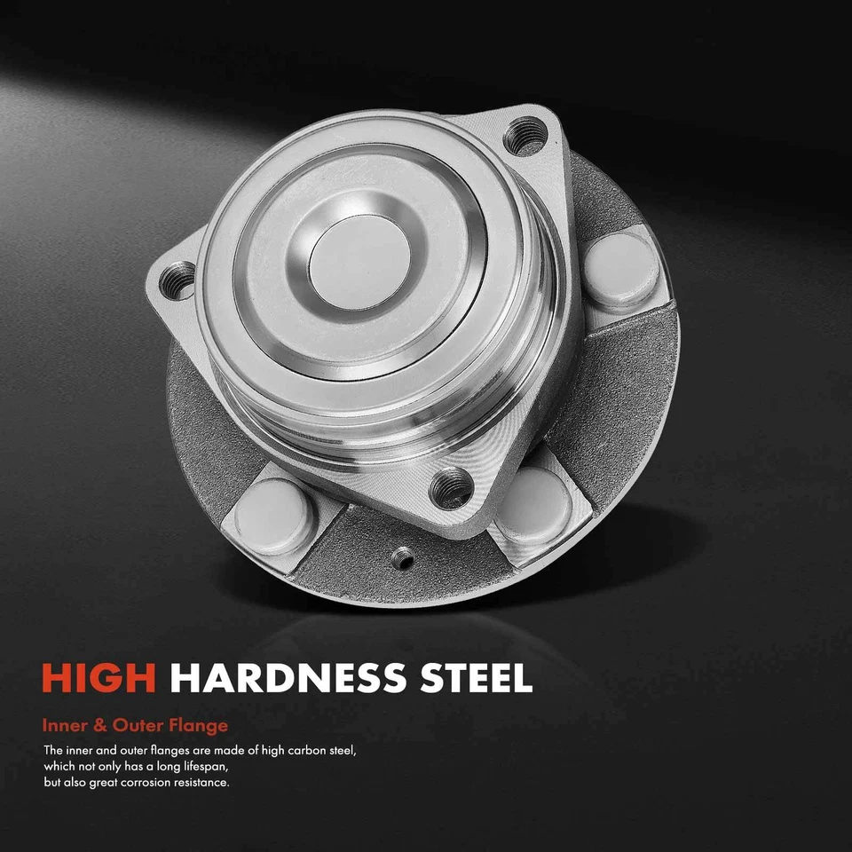 2x Conjunto de cojinete de cubo de rueda delantero derecho y derecho para Chevrolet Caprice SS 2014-2017 Foto 3 de 4