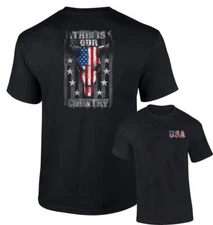 Patriotic This Is Our Country USA Flag T-Shirt