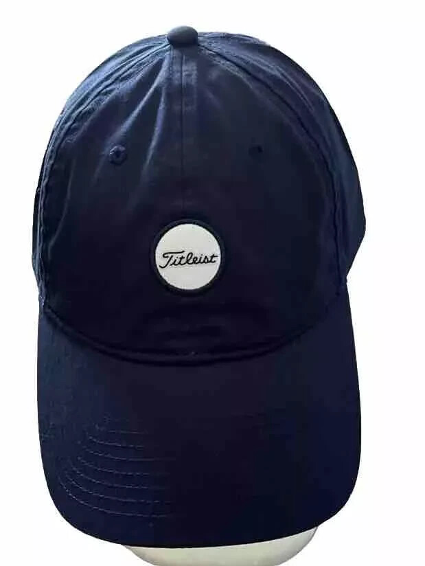 Titleist Montauk Lightweight Golf Hat Navy White Adjustable