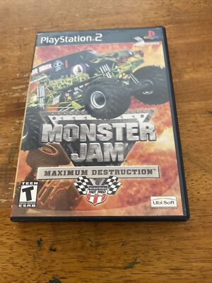 Monster Jam: Maximum Destruction (Sony PlayStation 2, 2002) PS2 