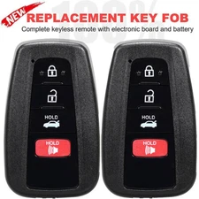 2 for 2018-2023 TOYOTA CAMRY HYBRID Remote SMART key Fob HYQ14FLA 231451-3450