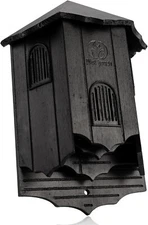 Wooden Bat House Large Wooden Castle Bat Outside Bat Box fr Outdoor Bat Shelter