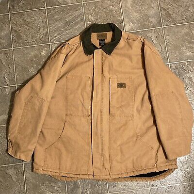 Dickies Mens Size 3XL Tripple XL Lined Work Coat Canvas Dickies Mens Size 3XL Tripple XL Lined Work Coat Canvas