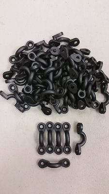 50 Pcs,USA Kayaks,Canoes or Boats Nylon Bungee Deck Loops Tie Down Pad Eye 