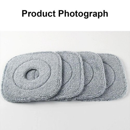 1XSquare Fiber Replacement Cloth For Hand-Operated Rotary Mop characters ₪ Y1O5 - Picture 8 of 9