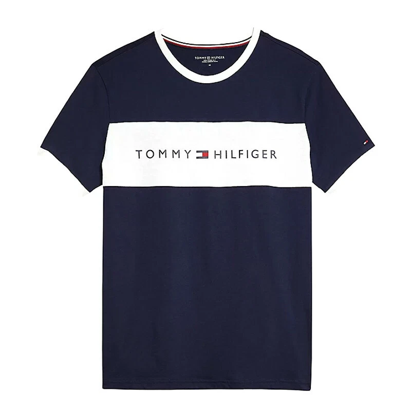 Maglietta tommy hilfiger uomo nera sale