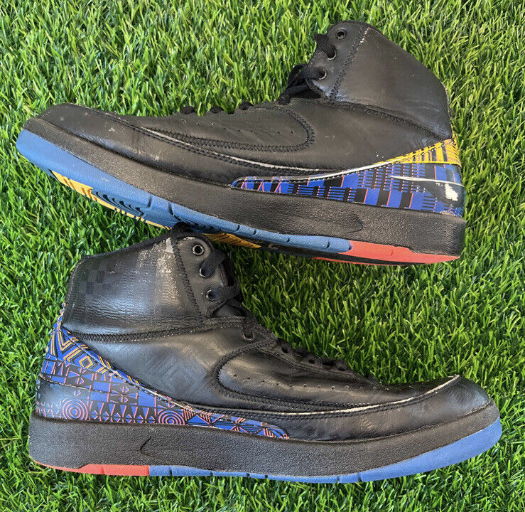 Air Jordan 2 II Retro Black History Month BHM 2019 Size 9.5 Air Jordan 2 II Retro Black History Month BHM 2019 Size 9.5