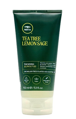 Paul Mitchell Tea Tree Lemon Sage Thickening Blowout Hair Gel 5.1 oz Authentic