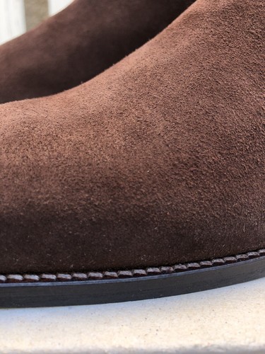 West Cuban Boots Brown Suede! Size 