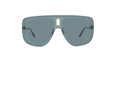 Christian Ultra Dior MU B0B0 Gold/Blue Oval Women display picture 1