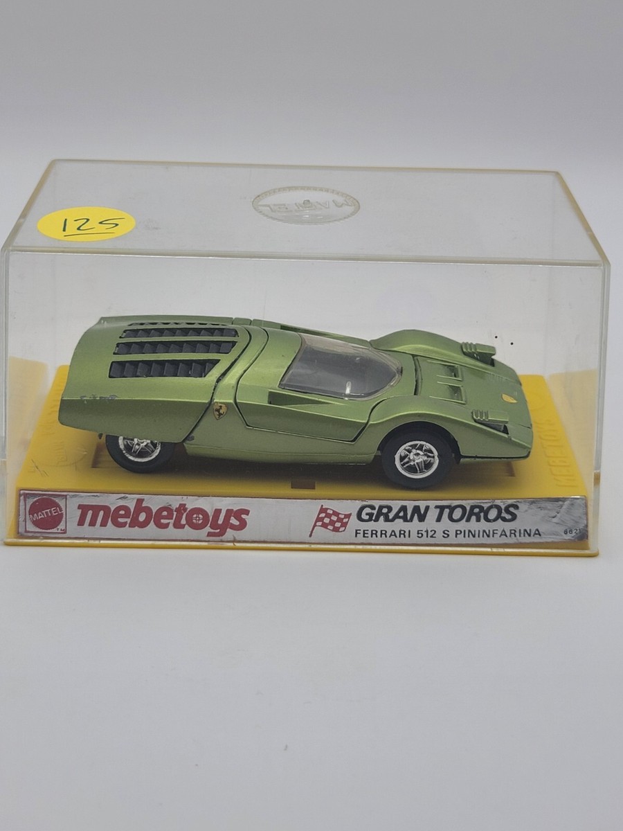 mebetoys　ビンテージミニカー Hot Wheels Gran Toro Mebetoys Sputafuoco Heisse Rader Ferrari 512