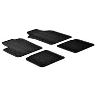 Set FußMatten Nach Maß Aus Gummi FüR Lancia Ypsilon 5T 2011-2024