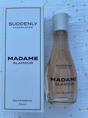 Suddenly Fragrances Eau de Parfum femme MADAME GLAMOUR vapo neuf 75mL VEGAN  | eBay
