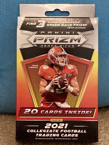 Prizm 2021 Football Box-Guaranteed: Patrick Mahomes,11 rookies,4 green parallels