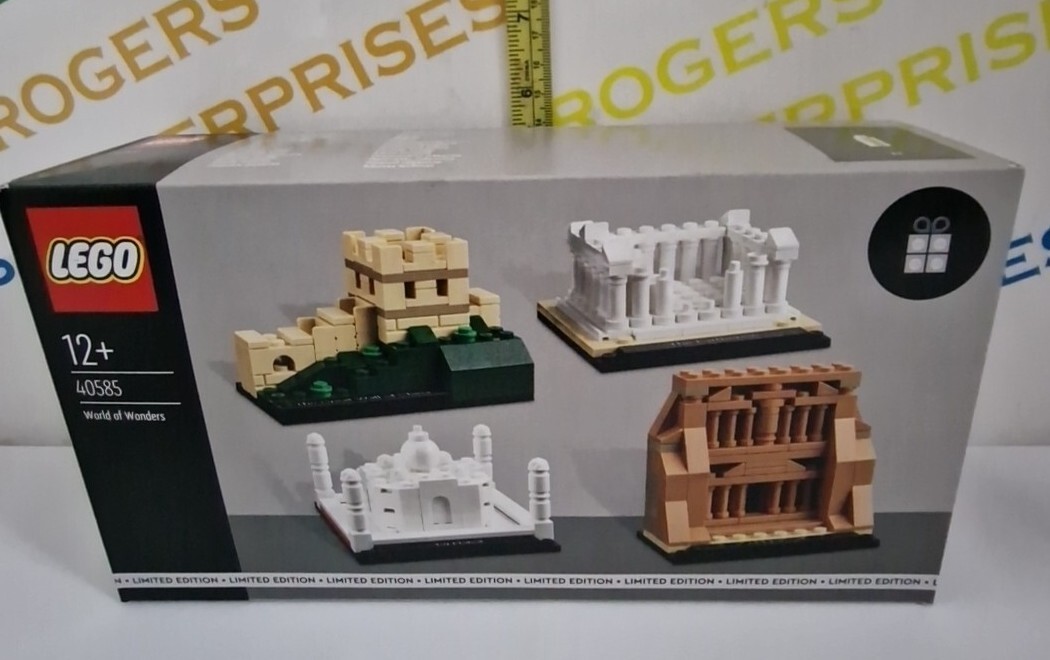 Lego Architecture 40585 World Of Wonders Retired Limited Edition Insiders Reward