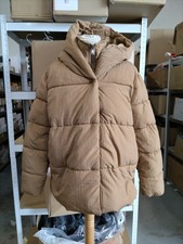 Only Sydney Sara Brown Puffer Jacket - Size Xl / Bnwt