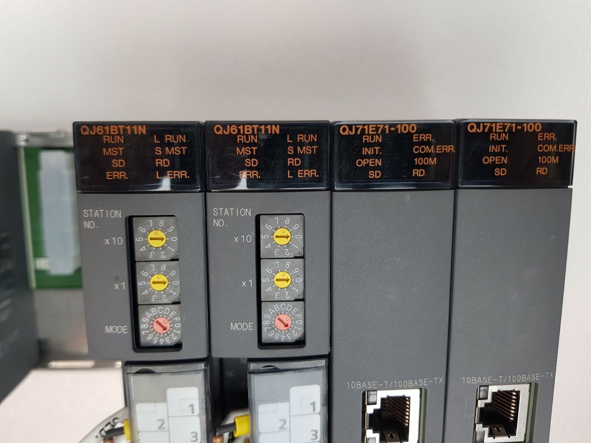 MITSUBISHI PLC MELSEC Q63P, Q25HCPU, QH42P, QJ71C24N-R2 MITSUBISHI PLC MELSEC Q63P, Q25HCPU, QH42P, QJ71C24N-R2